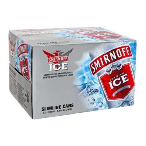 Smirnoff Ice 12 Pack Cans