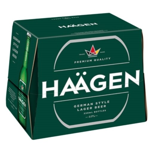 Haagen 12 Pack Bottles