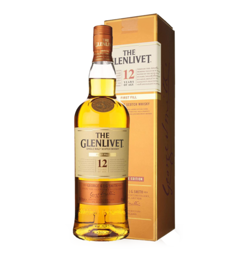 The Glenlivet 12YO Single Malt Scotch Whisky 700ml