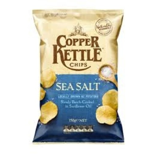 Copper Kettle Sea Salt Chips 150g